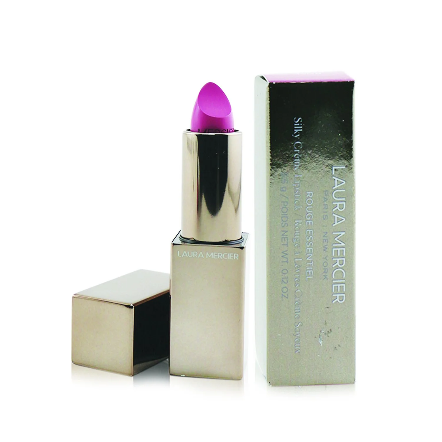 Laura Mercier Rouge Essentiel Silky Creme Lipstick - # Fuchsia Favori  3.5g/0.12oz