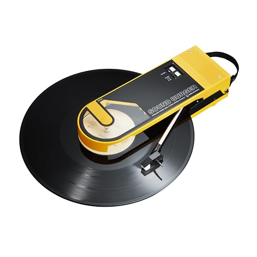 Audio-Technica AT-SB727 Sound Burger Portable Bluetooth Turntable, Black