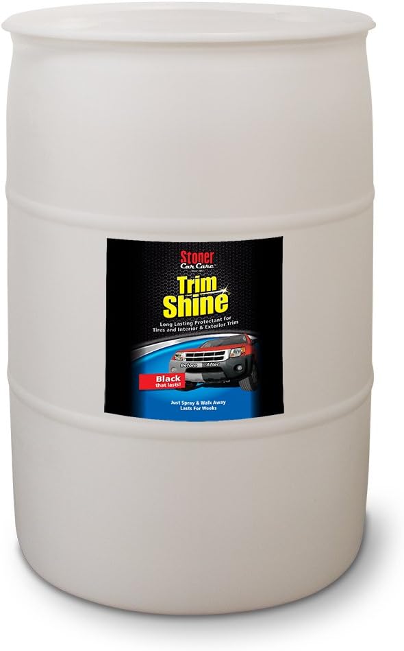 Stoner car Care 91034-12PK 12-Ounce Trim Shine Protectant Aerosol Restores Dull or Faded Interior and Exterior Plastic Renew Bumpers, Running Boards