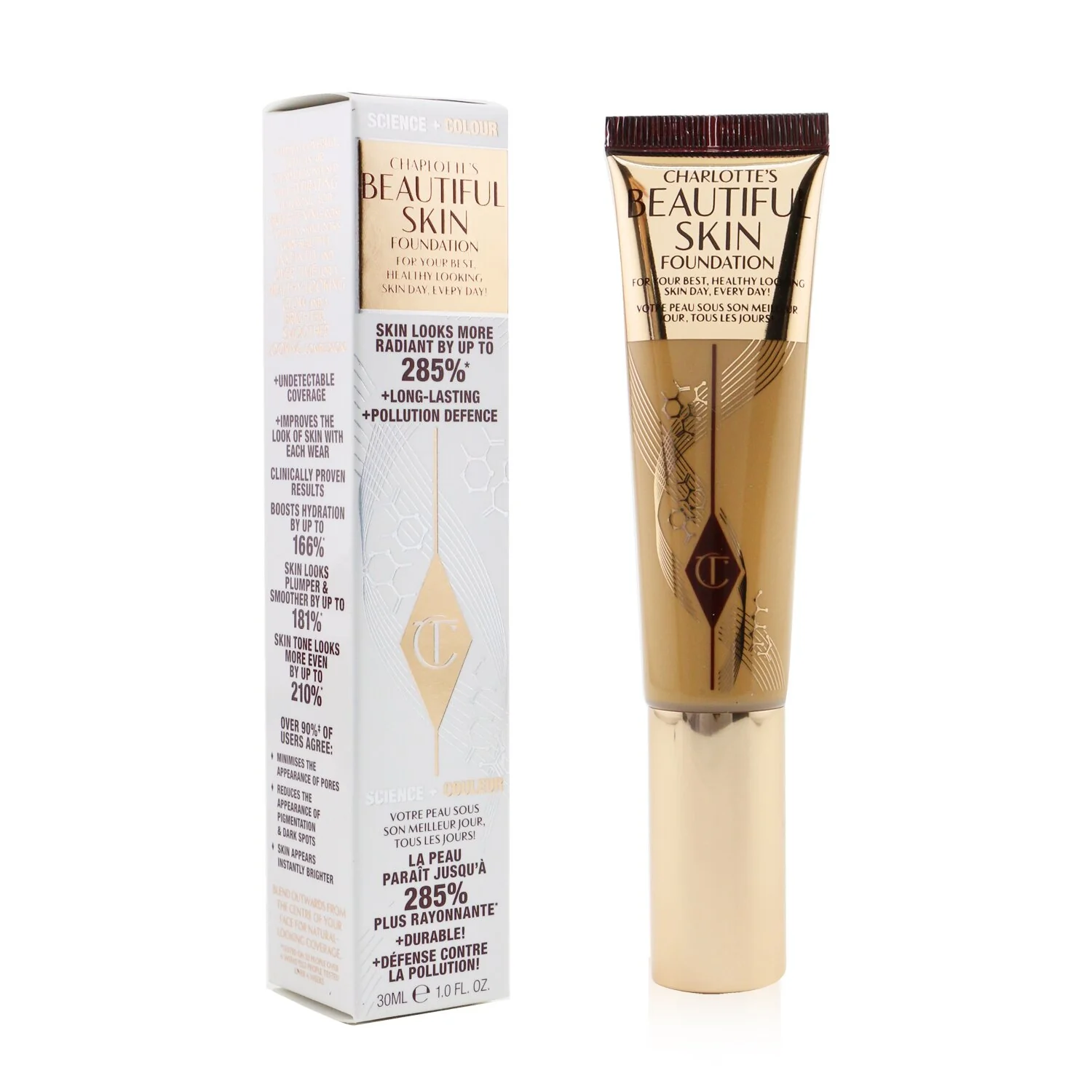 Charlotte Tilbury Charlotte's Beautiful Skin Foundation - # 9 Warm 30ml/1oz