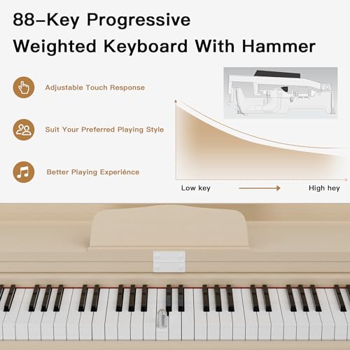 88-Key Weighted Digital Piano