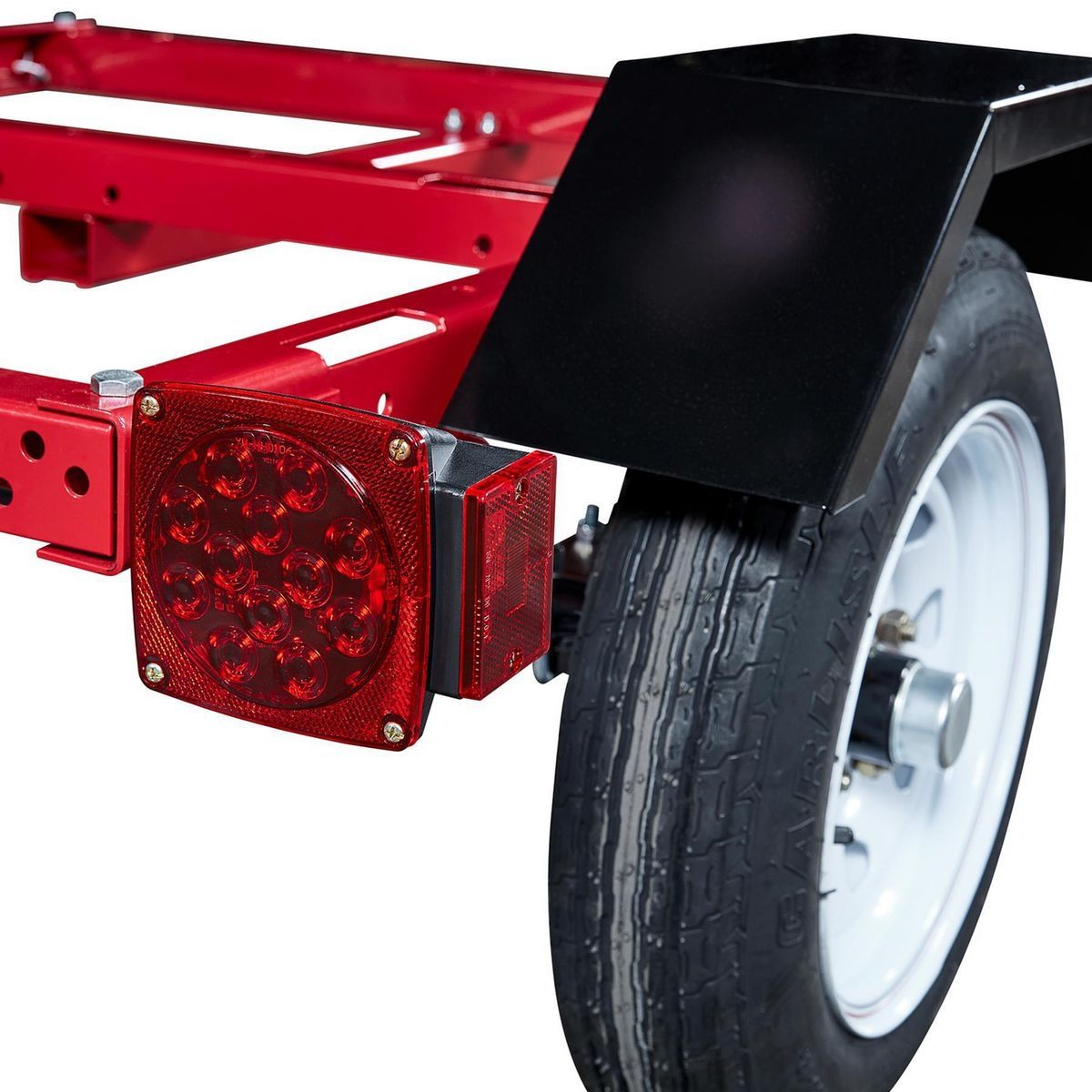 HAUL-MASTER 1090 lb. Capacity 3 ft. 4 in. x 4 ft. Utility Trailer