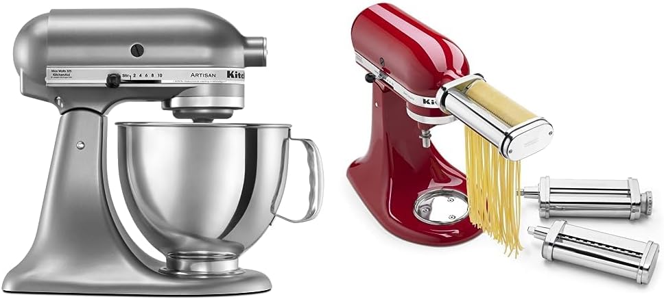 KitchenAid Artisan Series 5-Quart Tilt-Head Stand Mixer - KSM150PS, Milkshake