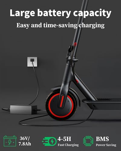 Electric Scooter for Adults, Powerful 500W/1500W Peak Motor, 8.5"/10" Tires, Max 21/28/35 Miles Long Range, Top Speed 19/21/25 MPH, APP