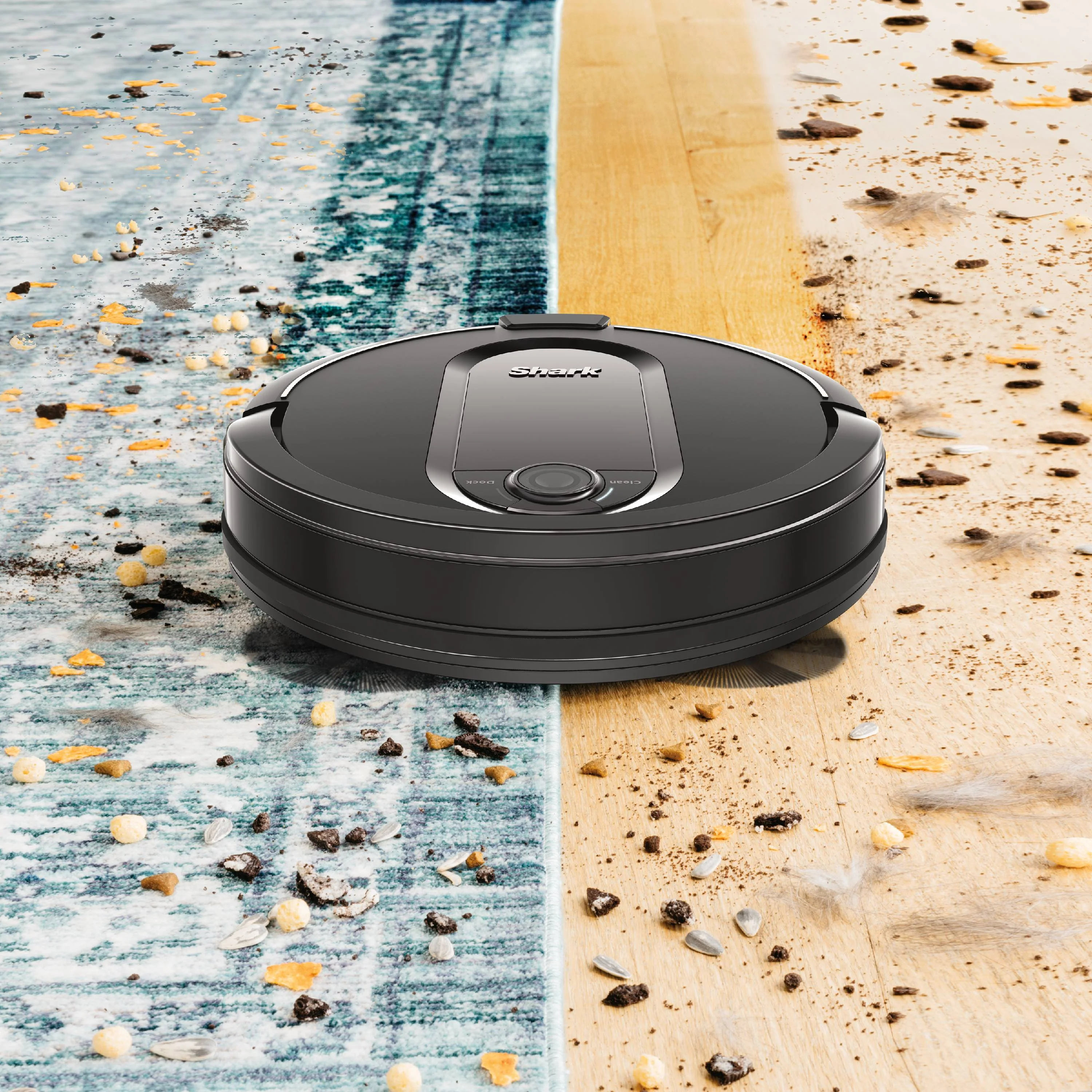 Shark IQ Intelligent Wifi Robot Vacuum Cleaner w/ Self Empty Charger Base, Black
