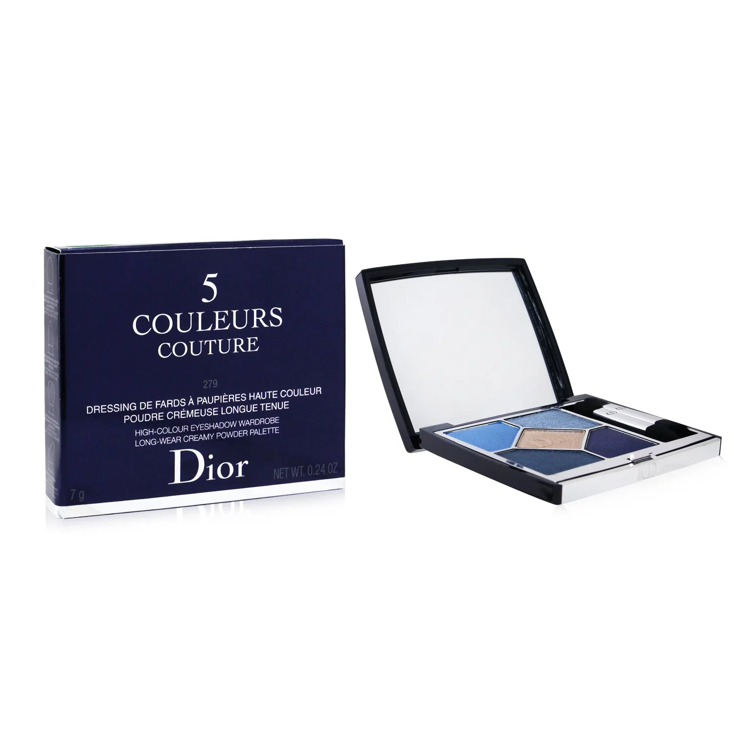 Christian Dior 5 Couleurs Couture Long Wear Creamy Powder Eyeshadow Palette - # 579 Jungle  7g/0.24oz