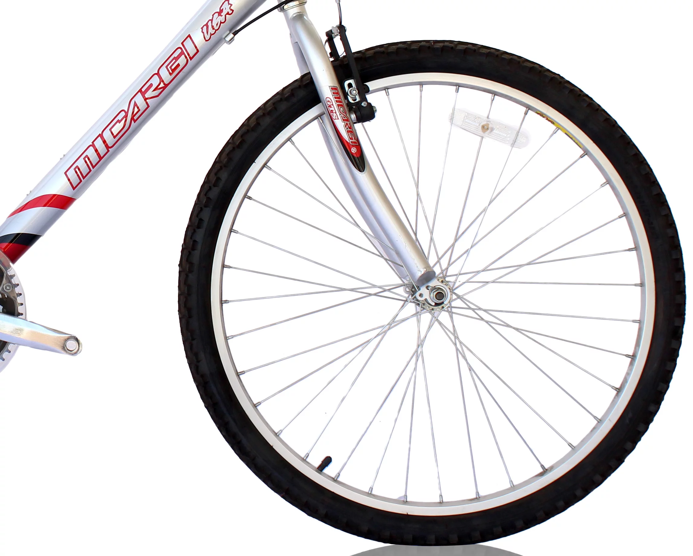 Wonder Wheels 26 Inch Mountain Bike MTB 18 Speed Bicycle, Bike, Steel Frame Alloy Rims 36 H - Burgundy