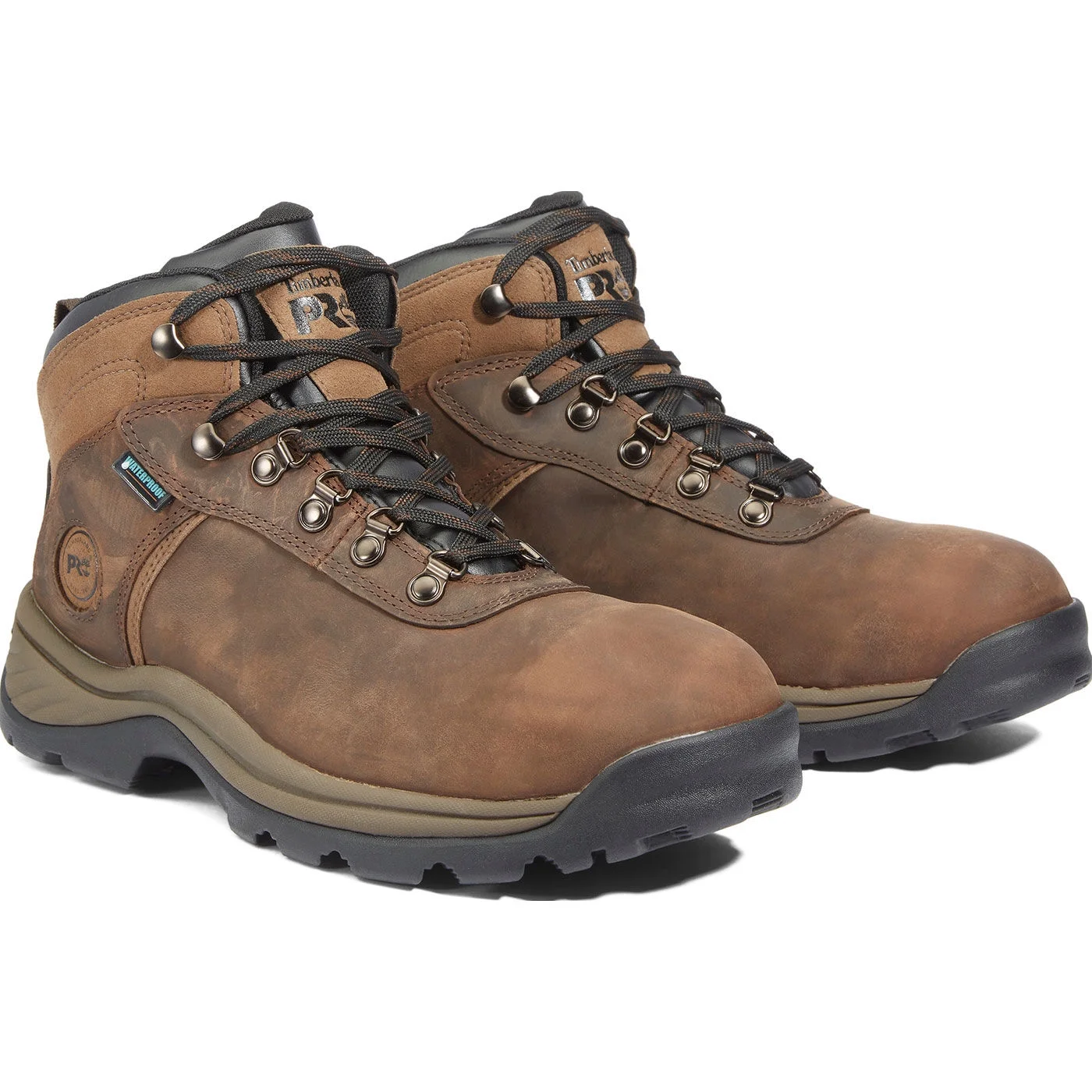 Timberland PRO Flume Mid Men's Steel Toe Electrical Hazard Waterproof Work Hiker Size 10(M) - Curated Treasures Market