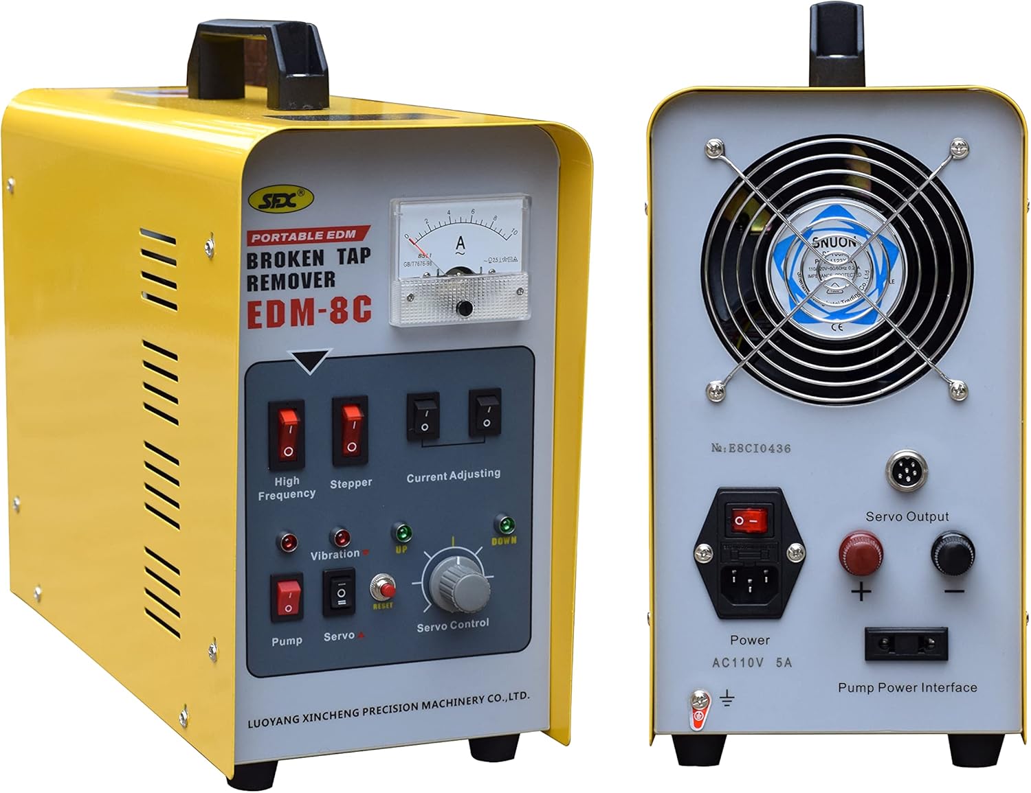 MINI EDM-2000B Broken Tap Remover,Spark Erosion,Broken Tap Extractor Portable EDM Drilling Machine Remover Broken Drill,Bolt,Reamer.Tap Disintegrator