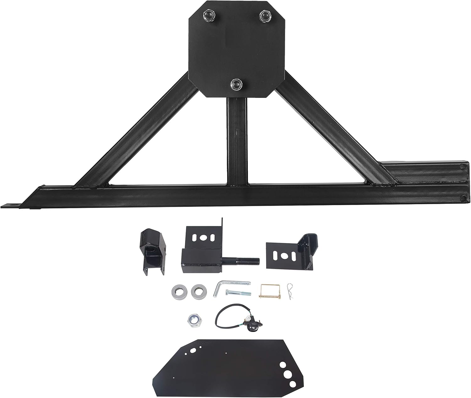 Heavy Duty Spare Tire Carrier Compatible with Hummer H2 Solid & Tough