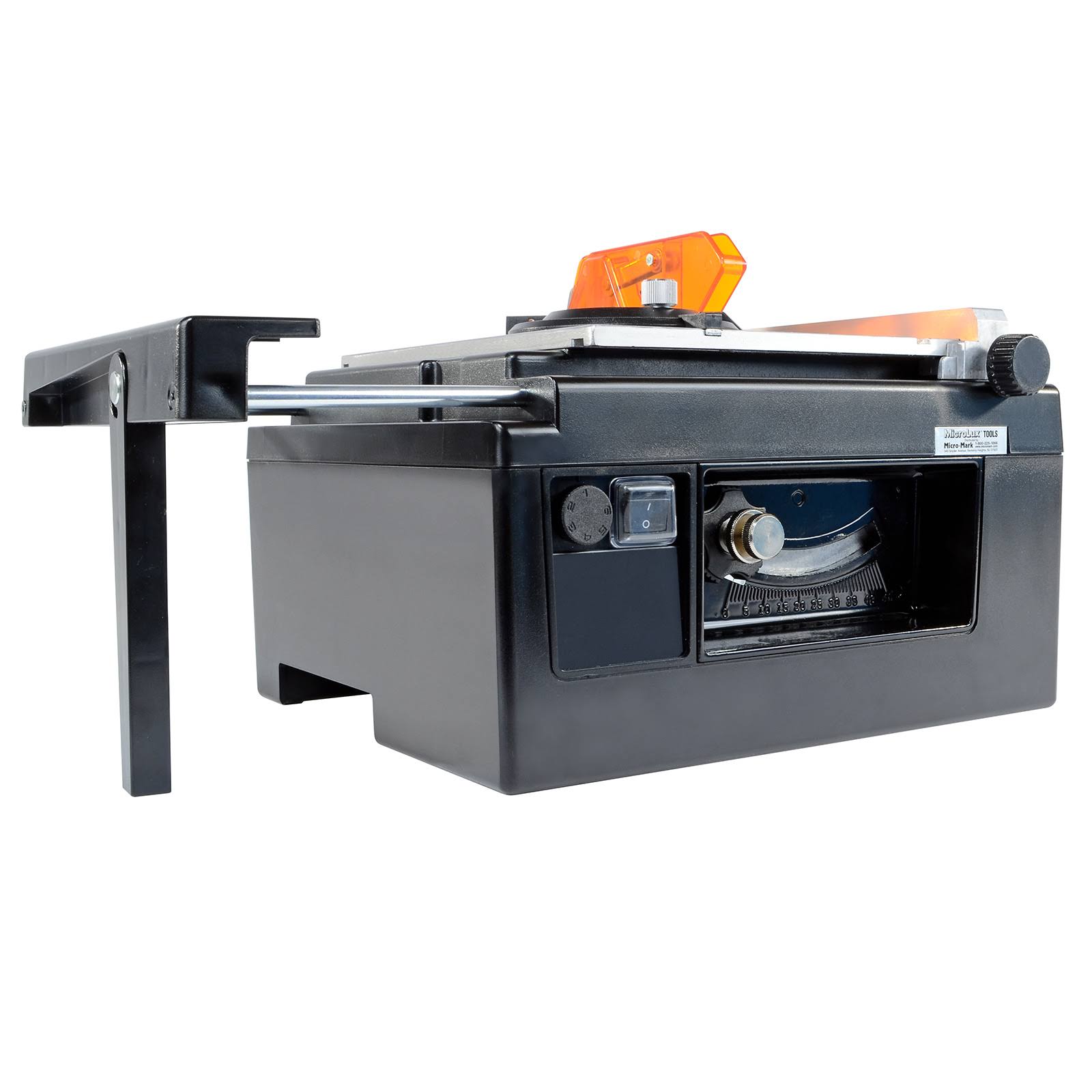 Microlux Mini Tilt Arbor Table Saw for Benchtop Hobby Use