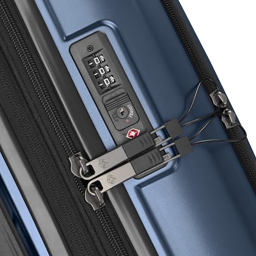 Samsonite Carry-On Pro Front Pocket Hardside Expandable 21-Inch Octiv Luggage: Durable & Impact Resistant, 360° Aero Trac Spinner Wheels