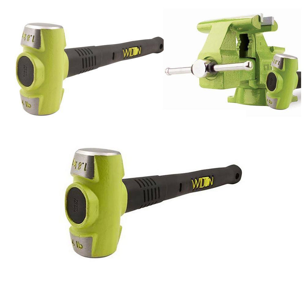Wilton Bash 10-Pound, 36-Inch and 6-Pound, 16-inch Steel Sledge Hammers