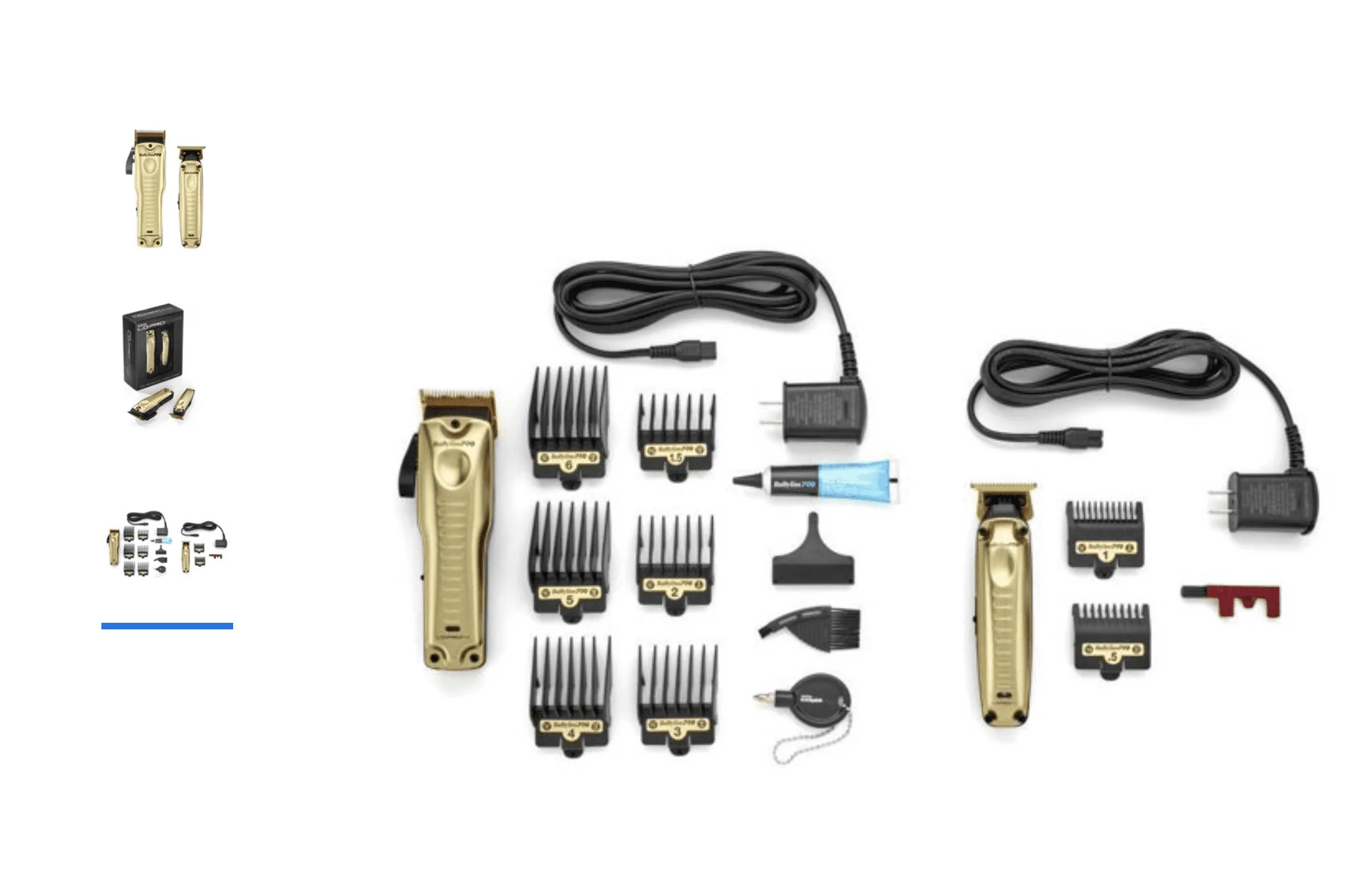 BaByliss LO-PRO FX Gold Clipper & Trimmer Combo Limited Edition