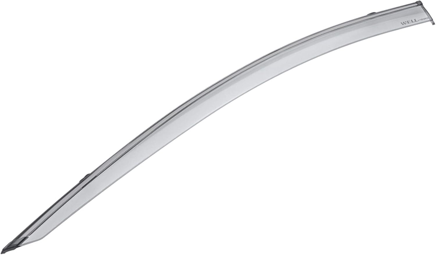 WELLvisors For 2017-2022 Cadillac XT5 SUV Window Visors with Black Trim Guards