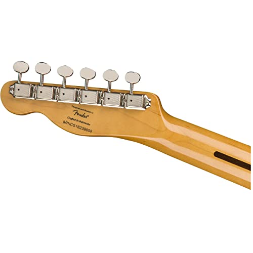 Squier Classic Vibe 70s Thinline Telecaster Electric Guitar, with 2-Year Warranty, Natural, Maple Fingerboard