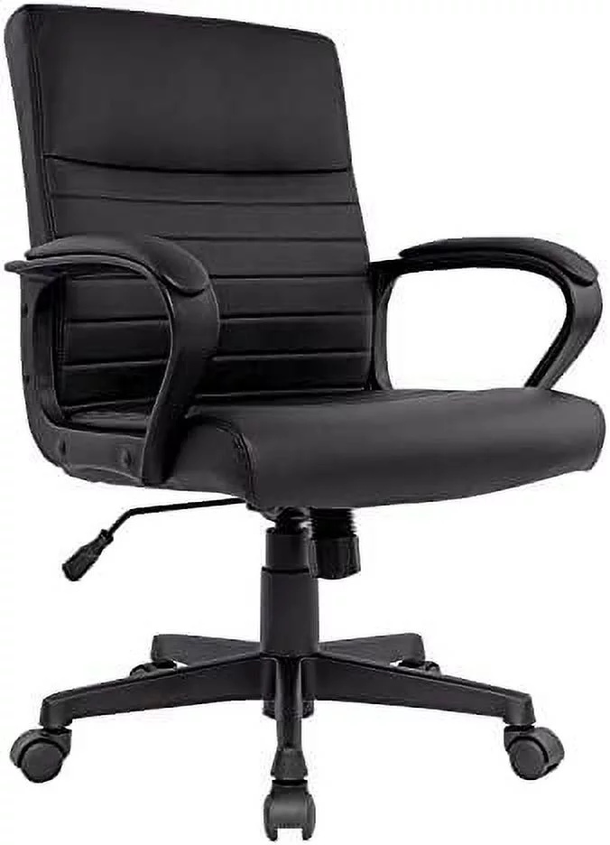 Tervina Luxura -Back Manager Chair, Black, 2/Pack (56904V-Ccvs)