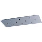 ET2 EC95025-SN RapidJack 10-Light Canopy, Satin Nickel
