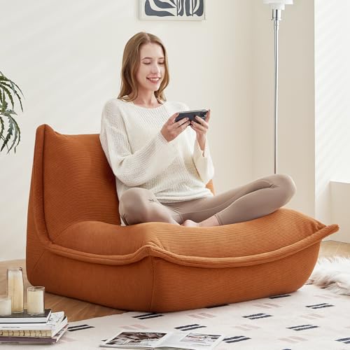 Bean Bag Chairs for Adults Giant BeanBag Chair Sofa Memory Foam Bean Bag Chair Couch with Ergonomic Design for Adults and Kids Home Living Room