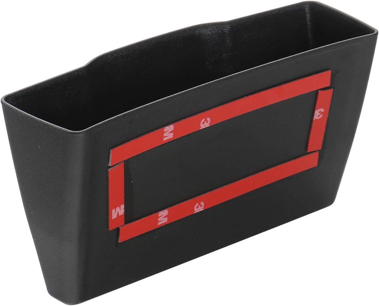Car Console Organizer Tray, Center Console Insert Storage Tray Armrest Storage Box Organizer for Jeep Cherokee 2014-2019 Pack of 2