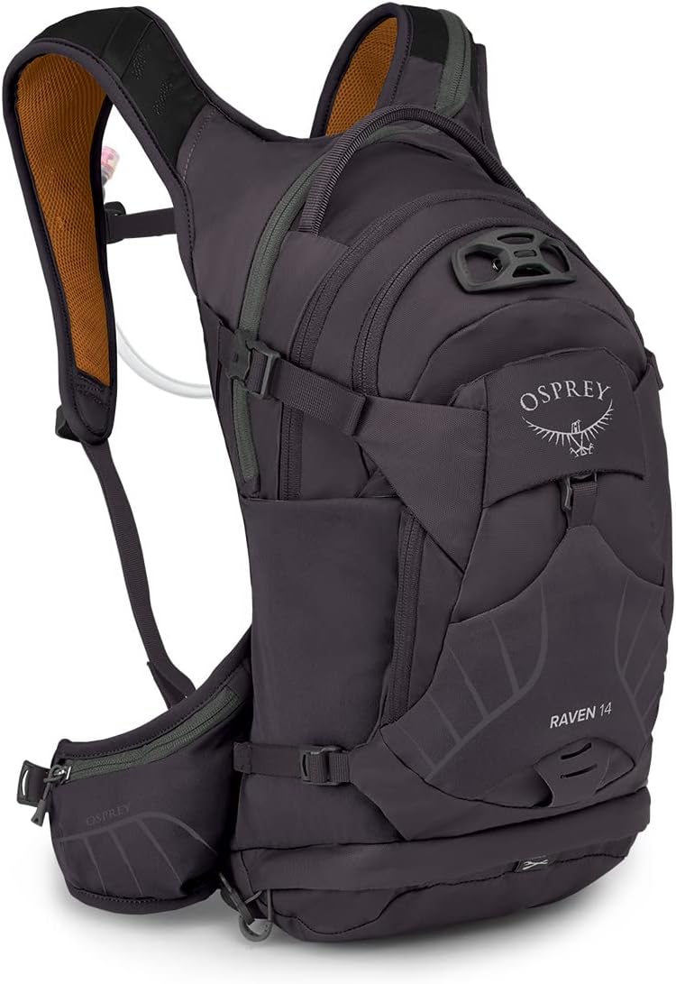 Osprey Raven 14L Women's Biking Backpack with Hydraulics Reservoir, Space Travel Grey