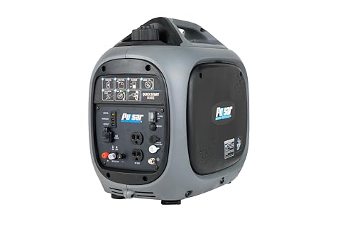 Pulsar Products GD400BN, 4000W Portable super-quiet Dual Fuel & Parallel Capability, RV-Ready, CARB Compliant