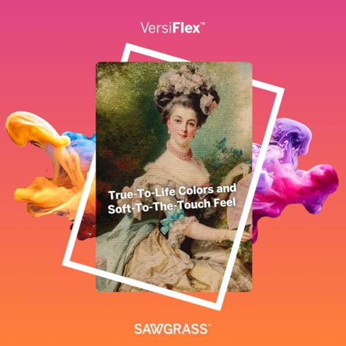 Sawgrass SG1000 VersiFlex Printer Bundle, Innovative Inks & Light Heat Transfer Paper Bundle - Soft-Touch Infusible Ink, 8.5x11 Paper