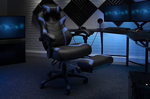 RESPAWN 110 Pro Gaming Chair - Gaming Chair with Footrest, Reclining Gaming Chair, Video Gaming Computer Desk Chair, Adjustable Desk Chair
