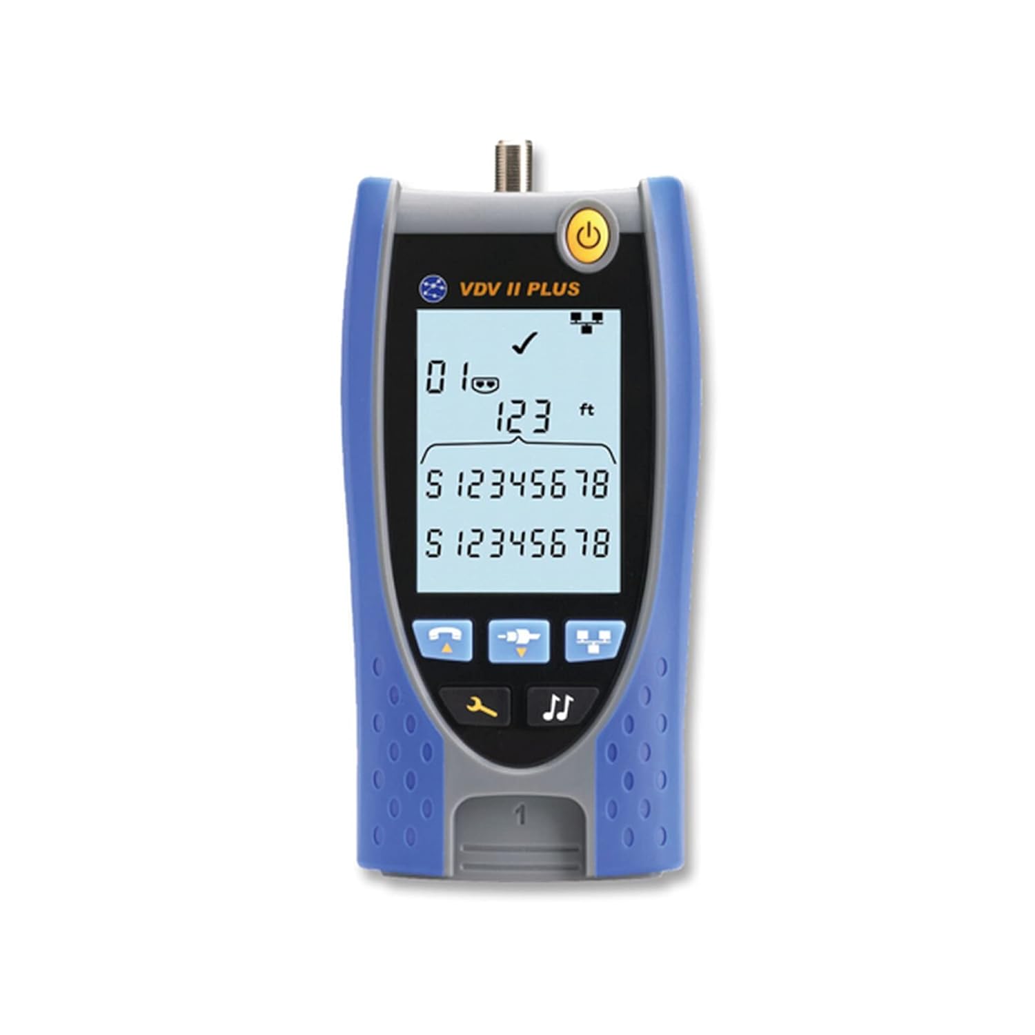 TREND Networks | R158003 | VDV II PRO | Voice, Data and Video Cable Verifier | Copper Cable Tester | Advanced Wiremap & Troubleshooting Tool