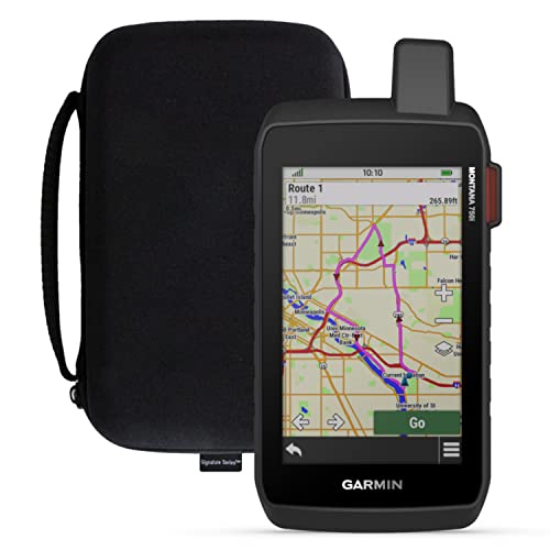 Garmin Montana 750i, Rugged GPS Handheld with Built-in inReach Technology and 8-megapixel Camera | Road and Trail Mapping