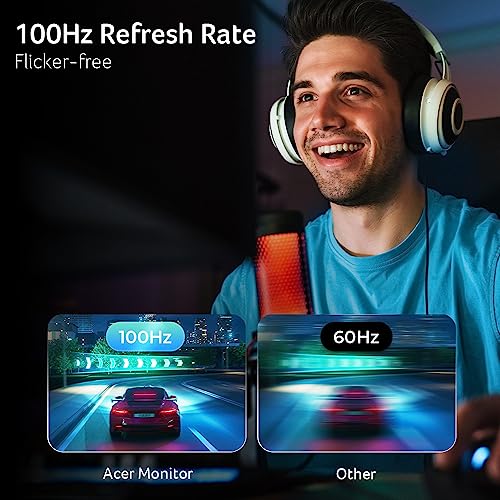 Acer SB273 G0bi 27" IPS Full HD (1920 x 1080) Ultra-Thin Zero-Frame Gaming Office Monitor | Adaptive-Sync Support (FreeSync Compatible) | Up to 120Hz