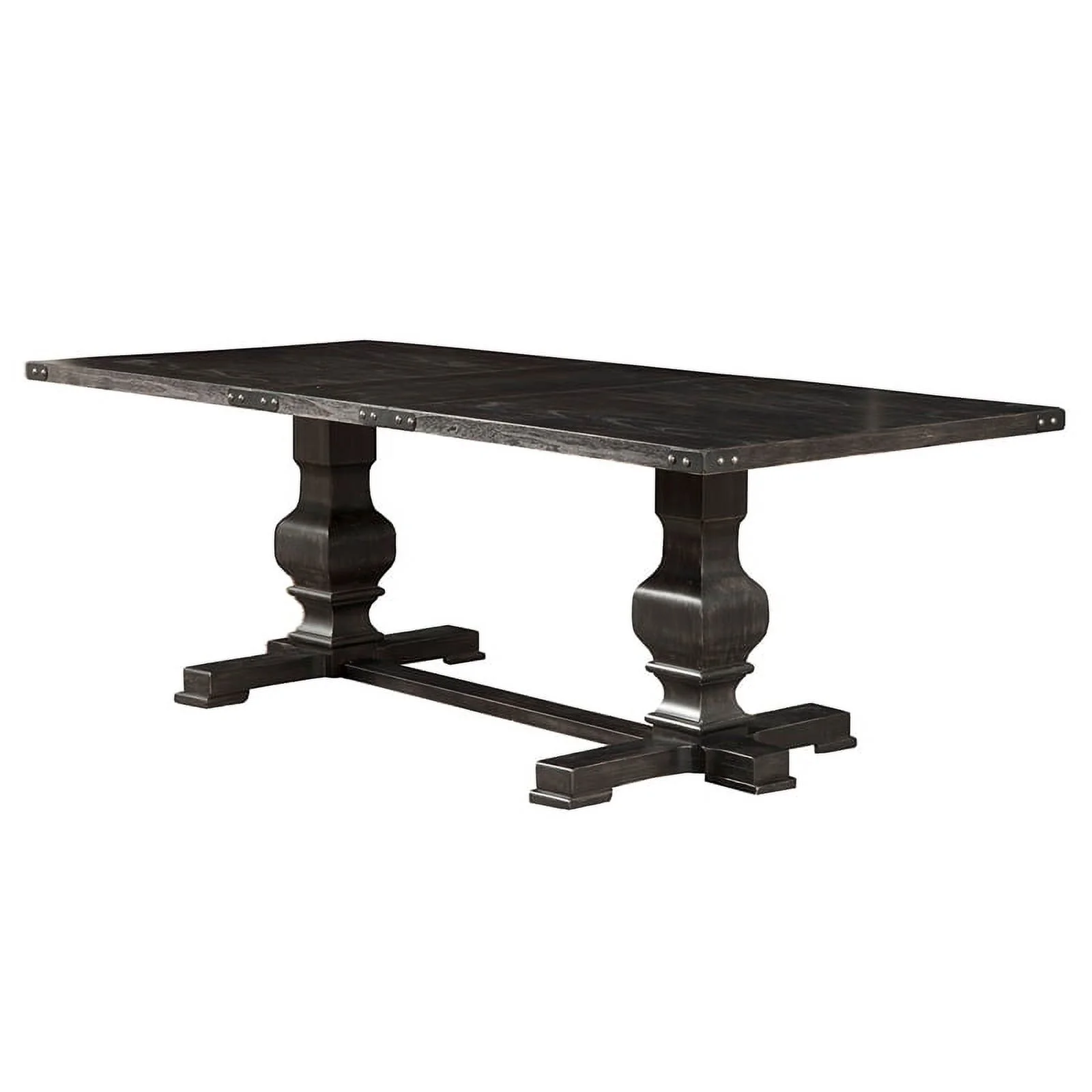 Home Square 4 Piece Furniture Set with Dining Table and Dining Side Chairs