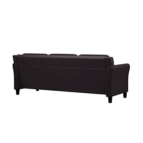 Lifestyle Solutions Harrington Loveseat, Black