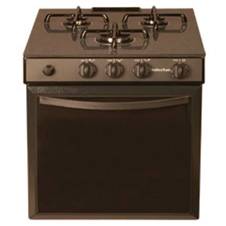 Suburban Range 3 Burner 17x22 Black 2862a