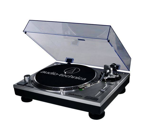 Audio Technica AT-LP120-USB Professional Turntable with Cartridge u0026 Knox