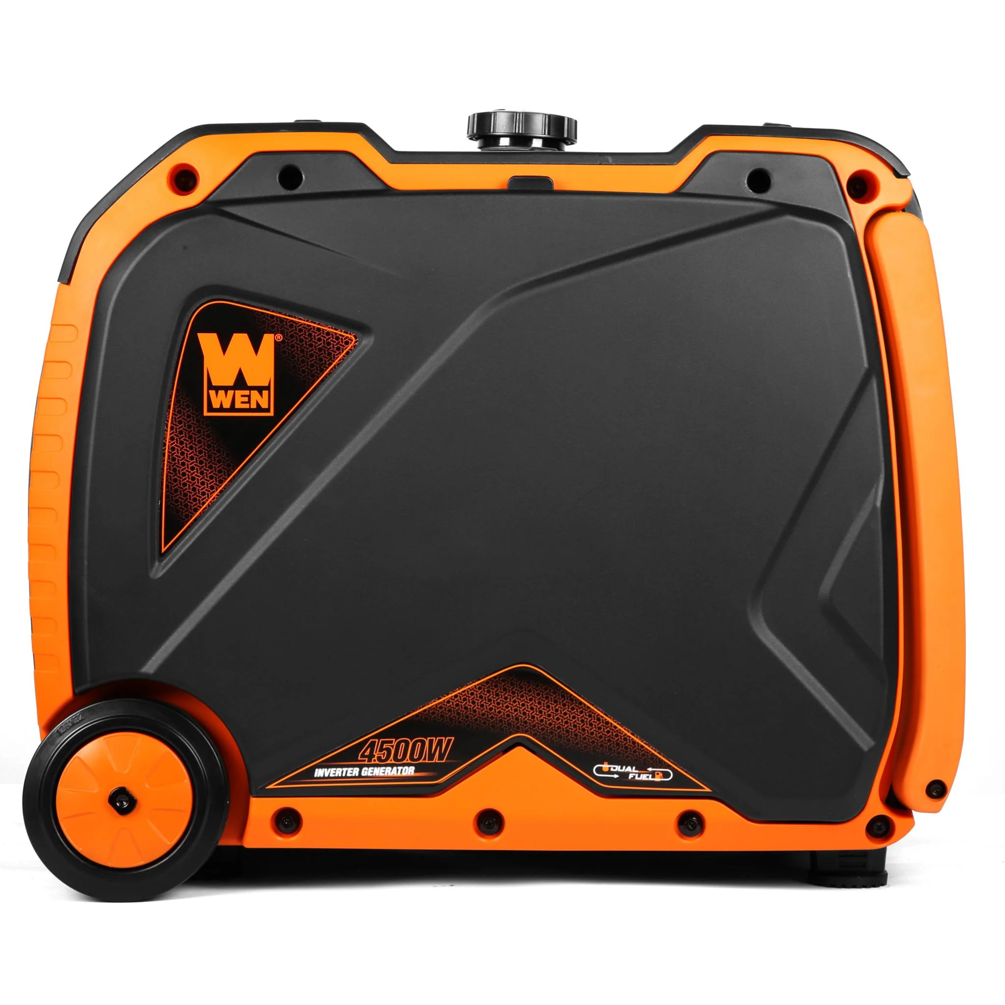 WEN Super Quiet 4500-Watt Dual Fuel RV-Ready Portable Inverter Generator with Fuel Shut-Off