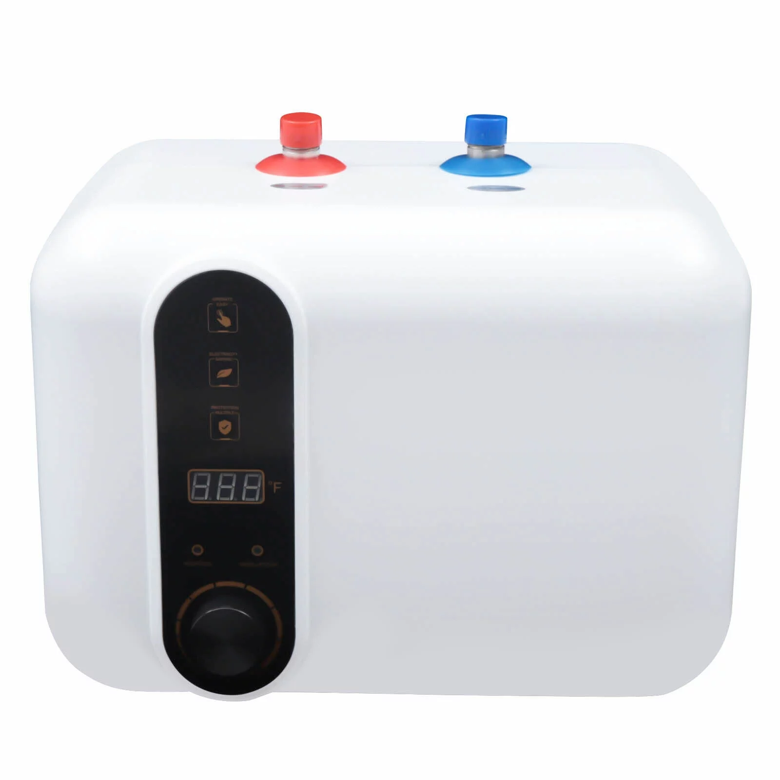 DENSET Instant Electric Hot Water Heater Shower Compact Mini-Tank Storage RV 10L 1500W Electric Hot Water Heater 110V Compact Mini-Tank Storage