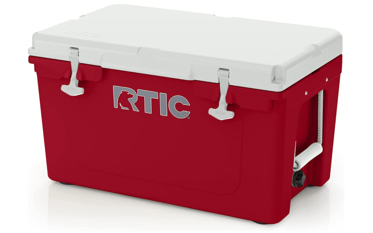 RTIC Hard Cooler Insulated Portable Ice Chest Box for Beach, Drink, Beverage, Camping, Picnic, Fishing, Boat, Barbecue