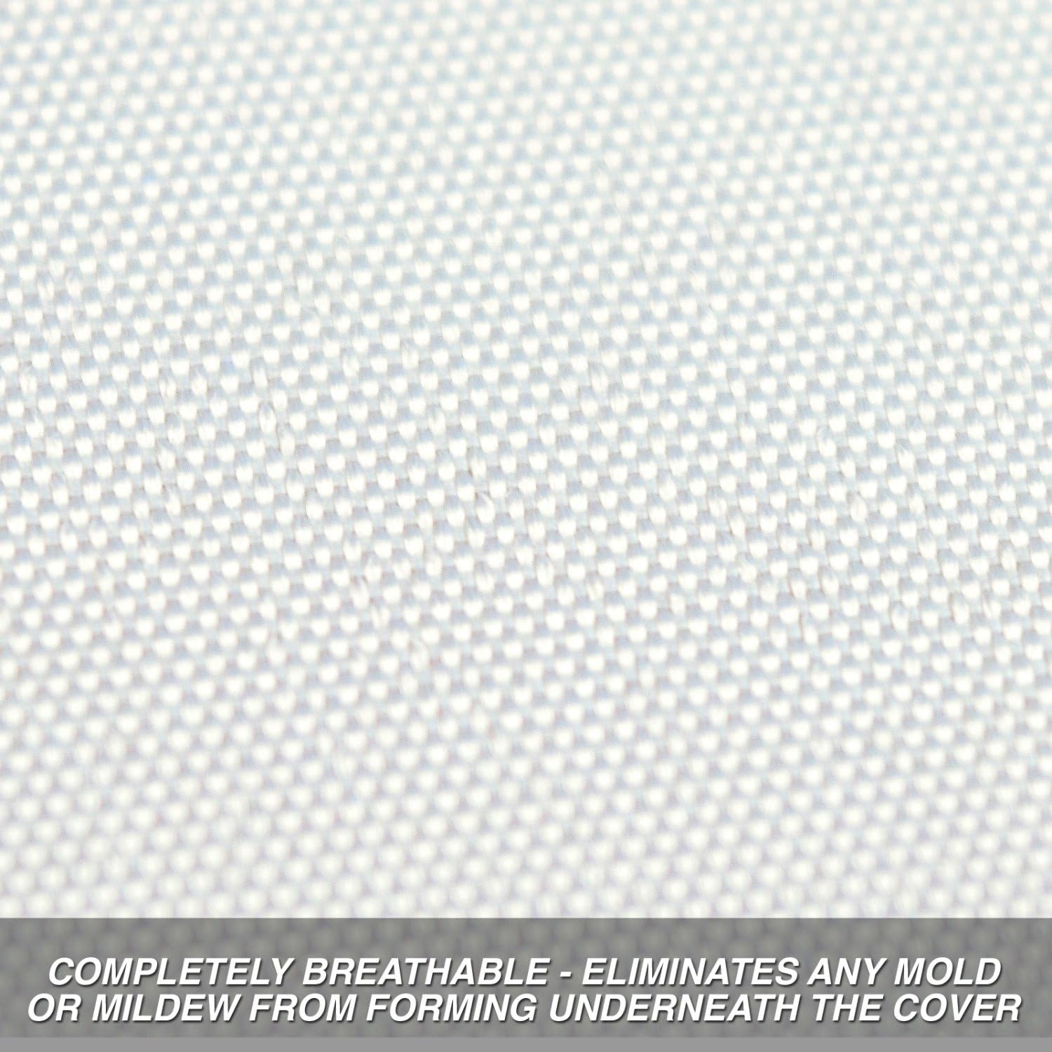 Budge P-300-1 300 Denier Pontoon Cover Gray 17' - 20' Long (Beam Width Up to 110") Lightweight, Waterproof, UV Resistant