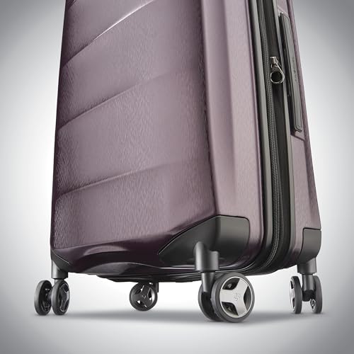 Samsonite Carry-On Pro Front Pocket Hardside Expandable 21-Inch Octiv Luggage: Durable & Impact Resistant, 360° Aero Trac Spinner Wheels