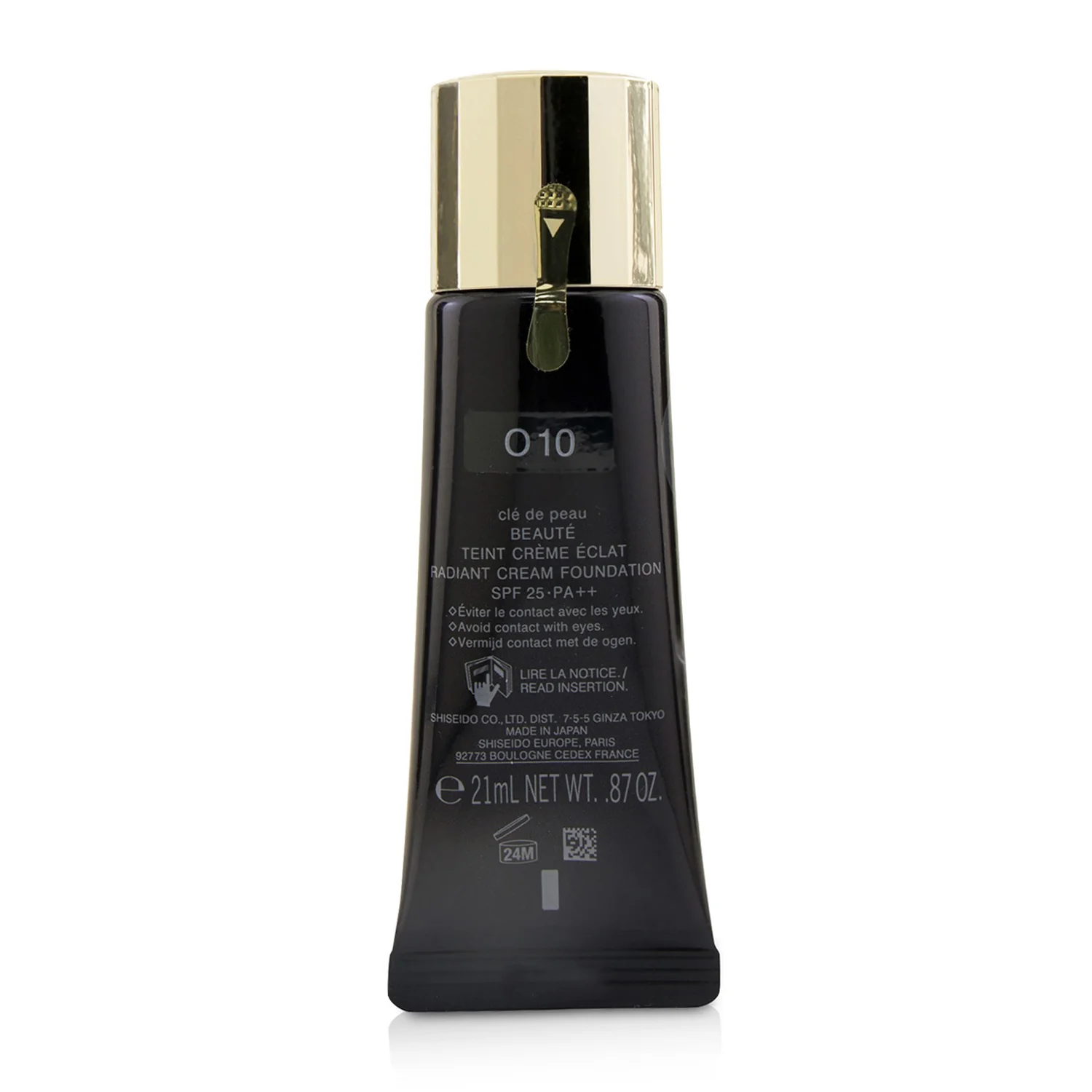 Cle De Peau Radiant Cream Foundation SPF 25 - # B10  21ml/0.87oz