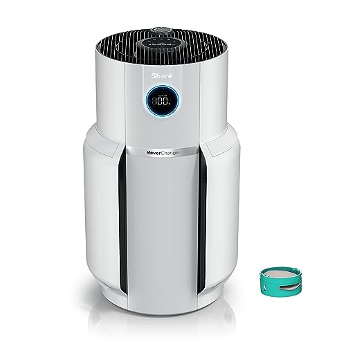 Shark Air Purifier with NeverChange Air Filter Technology, 5 Year HEPA Filter, Covers 1400 Sq. ft, Odor Neutralizer and Clean Sense Technology