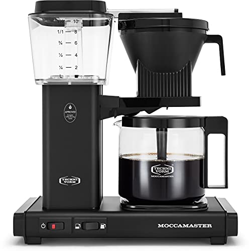 Technivorm Moccamaster 53941 KBGV Select 10-Cup Coffee Maker, Polished Silver, 40 ounce, 1.25l