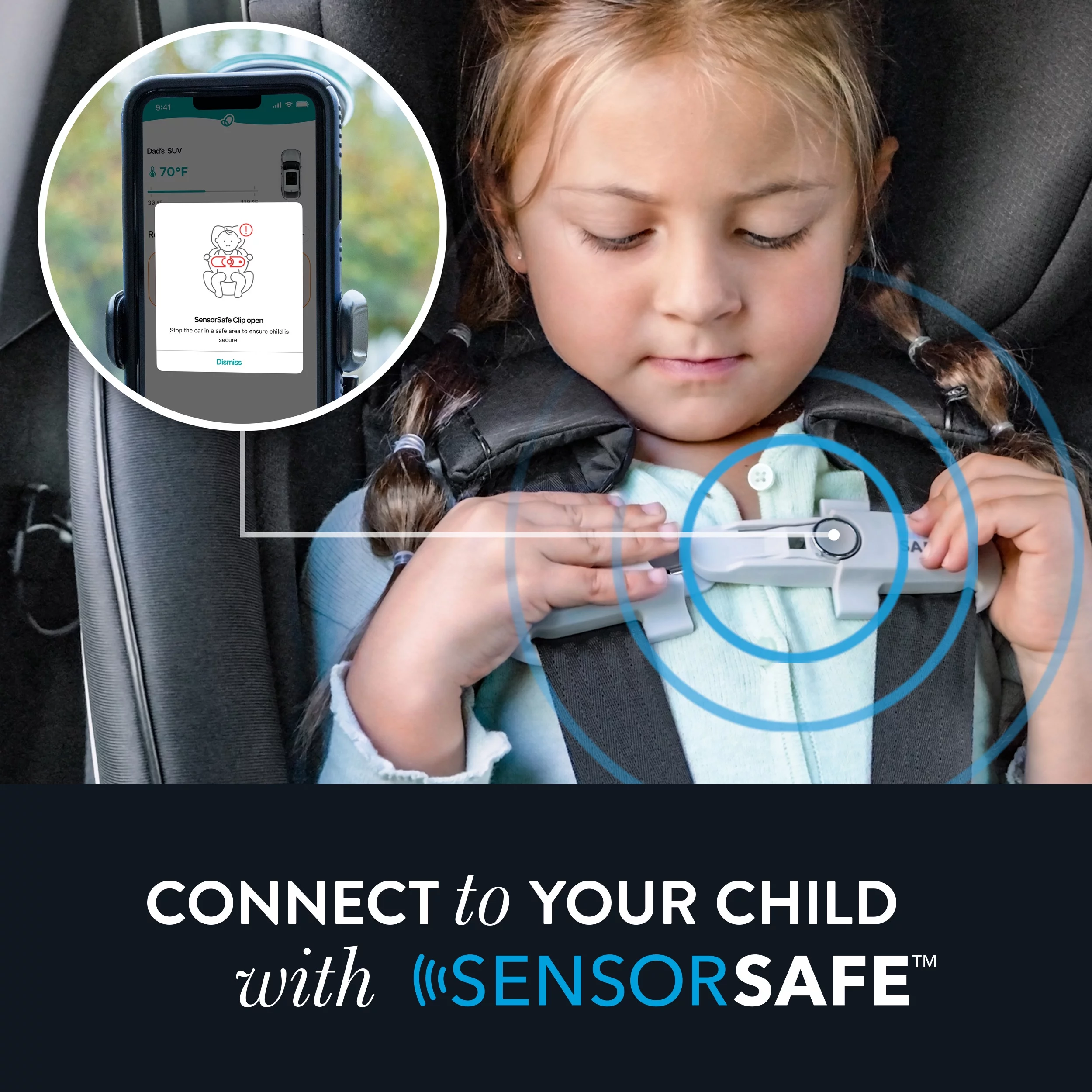 Gold Revolve360 Extend All-in-One Rotational Car Seat with SensorSafe (Moonstone Gray)