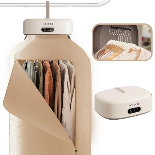 Mojoco Portable Clothes Dryer - Portable Dryer for Apartment, RV, Travel - Premium Mini Dryer Machine for Light Clothes, Underwear, Baby Clothes
