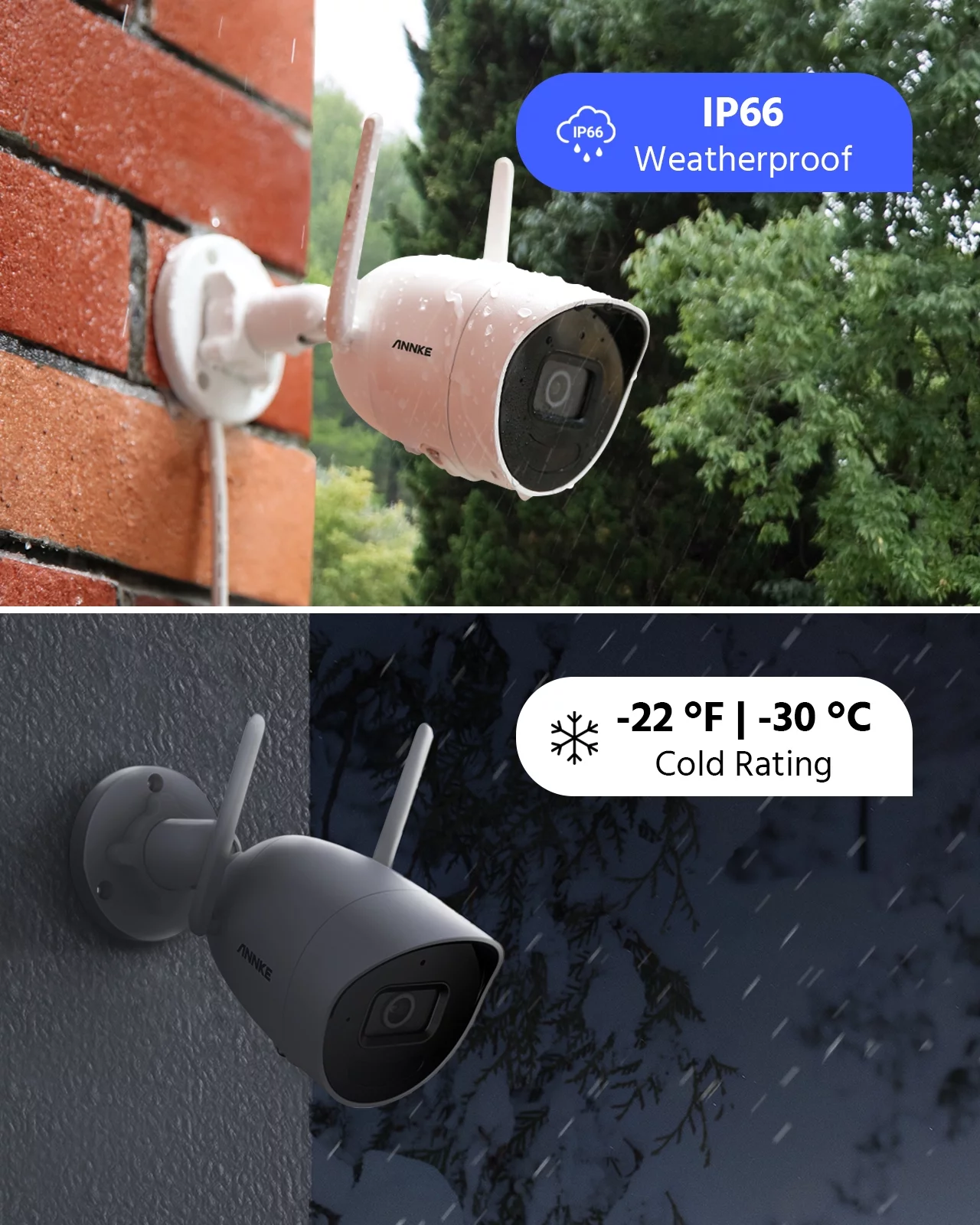 ANNKE 8-channel NVR IP Video Surveillance Kit with 8pcs 5MP Cameras 100 ft Night Vision, Audio Record,Indoor & Outdoor WiFi Surveillance