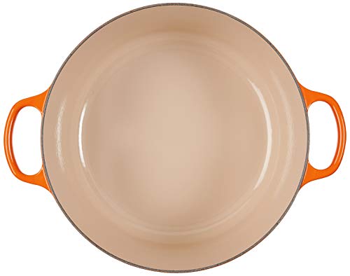 Le Creuset Enameled Cast Iron Signature Round Dutch Oven, 13.25 qt., Cerise