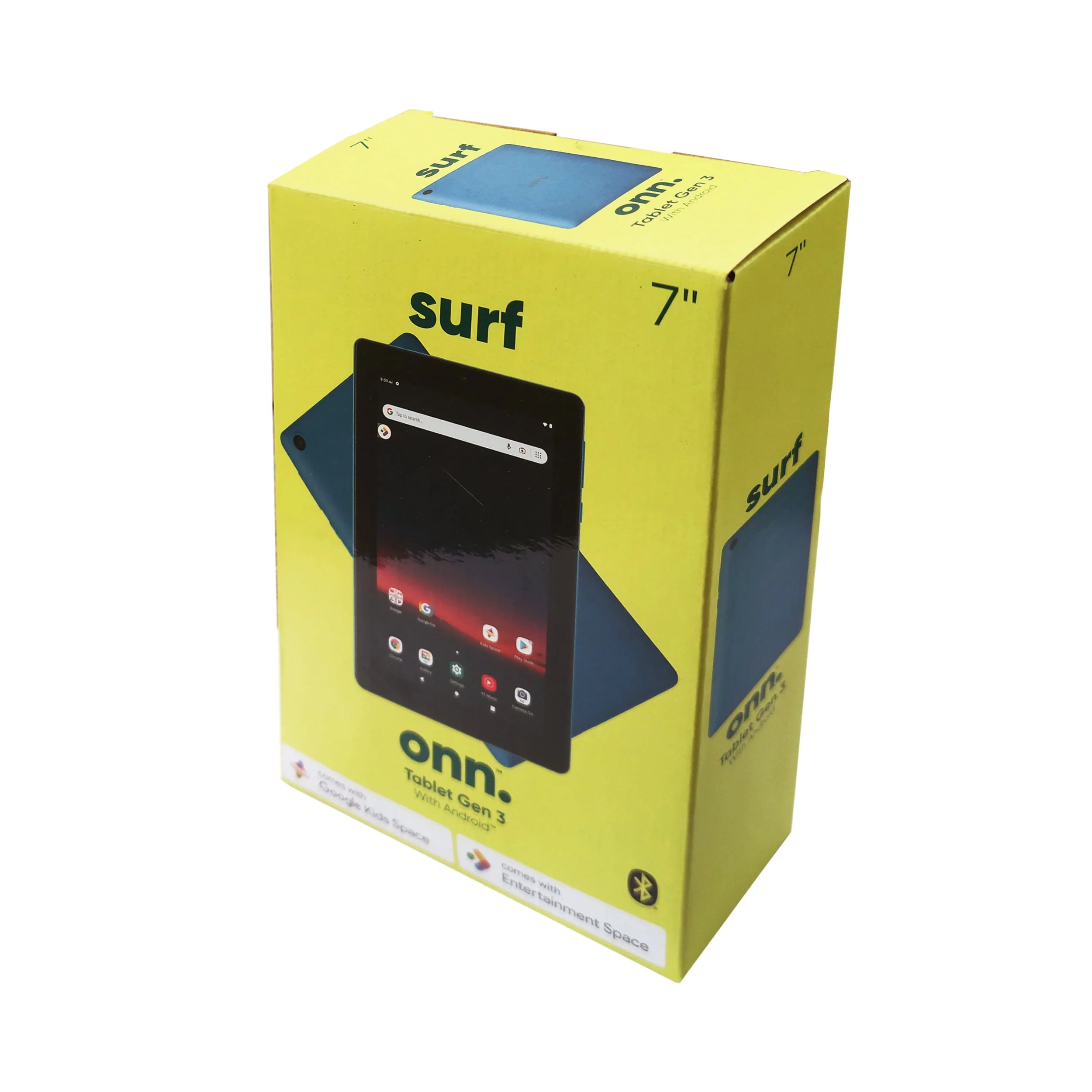 onn. 7 Tablet, 32GB (2022 Model) , 2.0 GHz Quad-Core Processor, Charcoal