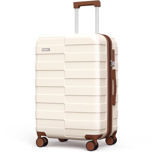Luggage Sets 3 Piece (3-YEARS VIP SERVICE) Hardside Expandable Ultra Durable 100% PC Lightweight Carry On Travel Suitcase Set with TSA Lock Spinner