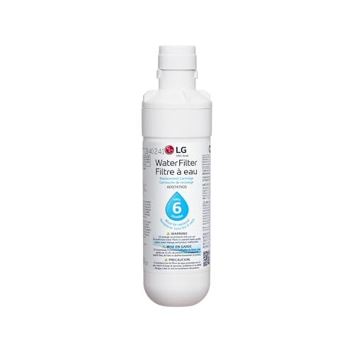 LG LT1000P - 6 Month / 200 Gallon Capacity Replacement Refrigerator Water Filter (NSF42, NSF53, and NSF401) ADQ74793501, ADQ75795105, AGF80300704